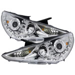 Spec-D Tuning Hyundai Sonata Projector Headlight Chrome Housing