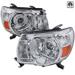 Spec-D Tuning Toyota Tacoma Projector Headlight Chrome Housing