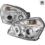 Spec-D Tuning Hyundai Tucson Halo Led Projector Chrome