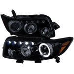 SPEC-D Tuning Scion xB Halo LED Projector Smoked; 2008-2010