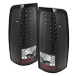 xTune GMC Sierra 1500/2500/3500 Fleetside LED Tail Lights - Black