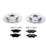 Power Stop 08-13 Volvo C30 Rear Z23 Evolution Sport Brake Kit; 2008-2013