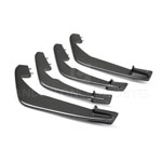 Anderson Composites 20-21 Chevrolet Corvette C8 Stingray Carbon Fiber Rear Diffuser Fins (Set of 4); 2020-2024