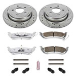 Power Stop 03-11 Ford Crown Victoria Rear Z26 Street Warrior Brake Kit; 2003-2011