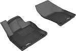 3D MAXpider 2015-2018 Volkswagen Golf Kagu 1st Row Floormat - Black; 2015-2018