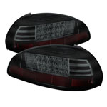 Spyder Pontiac Grand Prix LED Tail Lights - Black Smoke - (ALT-YD-PGP97-LED-BSM); 1997-2003