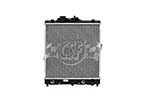 CSF 96-00 Honda Civic 1.6L OEM Plastic Radiator; 1996-2000