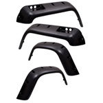 Rugged Ridge All Terrain Fender Flare Kit 76-86 Jeep CJ; 1976-1986