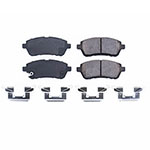 Power Stop 11-14 Mazda 2 Front Z17 Evolution Ceramic Brake Pads w/Hardware; 2011-2014