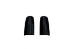 AVS 88-99 Chevy CK Tail Shades Tail Light Covers - Black; 1988-1999