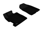 3D MAXpider 2006-2011 Honda Civic Kagu 1st Row Floormat - Black; 2006-2011