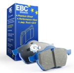 EBC 11-14 Audi TT RS Quattro 2.5T Bluestuff Front Brake Pads; 2011-2014