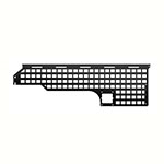 Putco 19-21 Ford Ranger - 6ft (Standard Box) Molle Driver Side Panel; 2019-2021