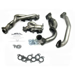 JBA 95-00 Toyota 3.4L V6 w/o EGR 1-1/2in Primary Raw 409SS Cat4Ward Header; 1995-2000