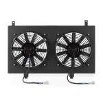 Mishimoto 03-06 Nissan 350Z Aluminum Fan Shroud Black; 2003-2006