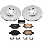 Power Stop 05-10 Scion tC Front Z17 Evolution Geomet Coated Brake Kit; 2005-2010