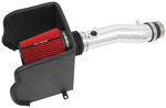 Spectre 16-18 Toyota Tacoma V6-3.5L F/I Air Intake Kit - Polished w/Red Filter; 2016-2018