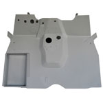 Omix Front Floor Panel- 41-45 Willys MB and Ford GPW; 1941-1945