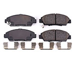 Power Stop 92-96 Honda Prelude Front Z17 Evolution Ceramic Brake Pads w/Hardware; 1992-1996