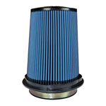 Injen SuperNano Web Dry Air Filter - 5in Flange ID / 7in Base / 7.9in Media Height / 5in Top