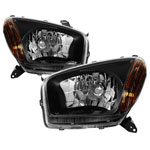 xTune Toyota RAV4 2001-2003 OEM Style Headlights - Black HD-JH-TRAV4-AM-BK; 2001-2003