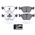 Power Stop 89-91 Audi 200 Front Z26 Extreme Street Brake Pads w/Hardware; 1991-1991