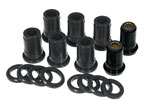 Prothane 59-64 GM Full Size Rear Upper Control Arm Bushings (for Two Uppers) - Black; 1959-1964