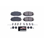 Power Stop 2013 Scion iQ Front Z23 Evolution Sport Brake Pads w/Hardware; 2013-2013