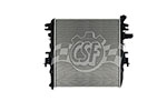 CSF 14-19 Infiniti QX80 5.6L OEM Plastic Radiator; 2014-2019