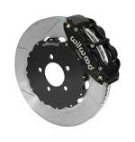 Wilwood 03-11 Crown Victoria Forged Narrow Superlite 6R Front Brake Kit w/ Slotted GT Rotor; 2003-2011