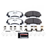 Power Stop 14-19 Infiniti Q50 Front Z26 Extreme Street Brake Pads w/Hardware; 2014-2019