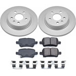 Power Stop 2016 Chevrolet Cruze Rear Z17 Evolution Geomet Coated Brake Kit; 2016-2016