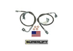 Superlift 1987 GM Pickup/87-91 Blazer/Suburban w/ 4-6in Lift Kit (Pair) Bullet Proof Brake Hoses; 1987-1991