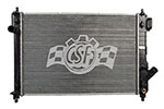 CSF 09-10 Chevrolet Aveo 1.6L OEM Plastic Radiator; 2009-2010