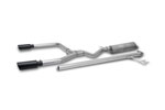 Gibson 17-20 Honda Ridgeline 3.5L Black Elite Dual Split Cat-Back Exhaust - Stainless; 2017-2020