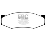 EBC 89-97 Nissan Pick-up 4 Cyl Greenstuff Front Brake Pads; 1989-1997