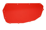 BMR 78-87 G-Body A/C Delete Panel (Aluminum) - Red; 1978-1987