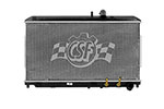 CSF 04-08 Mazda RX-8 1.3L OEM Plastic Radiator; 2004-2008