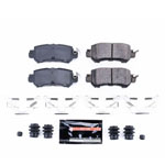 Power Stop 16-18 Mazda CX-3 Rear Z23 Evolution Sport Brake Pads w/Hardware; 2016-2018