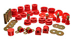 Energy Suspension 05-07 Scion tC Red Hyper-Flex Master Bushing Set; 2005-2007