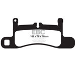 EBC 11+ Porsche Cayenne 3.0 Supercharged Hybrid Extra Duty Rear Brake Pads