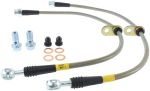 StopTech 07-13 Acura MDX Front SS Brake Lines; 2007-2013