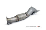 AMS Performance 08-15 Mitsubishi EVO X Widemouth Downpipe w/Turbo Outlet Pipe; 2008-2015