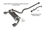 Revel Medalion Touring Exhaust Scion FR-S; 2013-2016