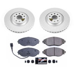 Power Stop 12-17 Volkswagen CC Front Z23 Evolution Sport Coated Brake Kit; 2012-2017