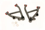 BMR Tubular A-arms for adj coil overs Camaro V8 Black Hammertone; 1982-1992