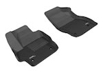 3D MAXpider 2010-2013 Mazda Mazda3 Kagu 1st Row Floormat - Black; 2010-2013