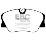 EBC 86-93 Mercedes-Benz 190/190E 2.3 16v Ultimax2 Front Brake Pads