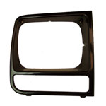 Omix RH Black Headlight Bezel 97-01 Jeep Cherokee (XJ); 1997-2001