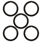 Ford Racing 21-22 Bronco Bead Lock Trim Ring Kit - Black; 2021-2022